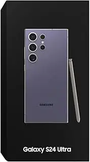 [Samsung] Galaxy S24 Ultra 5G (GSM Unlocked, International Version) 1TB + 12GB RAM Android 14 Smartphone (Titanium Violet)