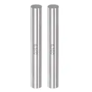 2pcs Go No-Go Plug Gage 6.5mm Gauge Dia Gcr15 Bearing Steel 0.001mm Precision