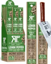 Meat Sticks | 100% Turkey Sticks | Gluten Free & Keto Meat Sticks | Low Sugar...