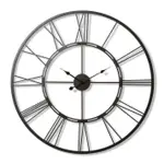 [James Lane] Kingston Wall Clock Black - 101cm x 5cm