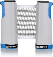 Retractable Table Tennis Net Ping Pong Net Kit with Adjustable Length and Push