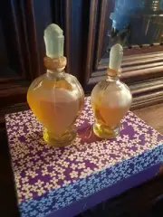 Soviet USSR DZINTARS Perfume Cologne Set 2 Bottles "RIGAS CERINI"