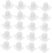 TINEASUR 20pcs Bumper Fasteners for Cars Bumper Retainer Clips Body Panel Rivet Holder Retainer Clips and Fasteners Auto Body Parts Holder Bumper Holders for Cars Bumper Tacks Clip for Cars