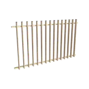 ProtectorAl 1800 W x 1050 mm H Primrose Aluminium Radiator Balustrade Panel