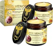 2PCS Bee Venom Cream Australia,Bee Venom Moisturizer Skin Treatment Cream,Wart Remover and skin tag removal,Correcting Gel for All Skin Types