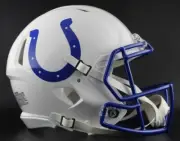 INDIANAPOLIS COLTS NFL Full Size REPLICA Throwback Football Helmet