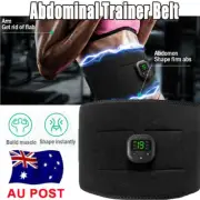 Electric Abdominal Muscle Toning Trainer ABS Stimulator Toner Fitness Belt EMS