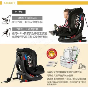 【Chicco】義大利Seat up 012 Isofix 安全汽座 0-7歲 🎁贈新生兒緩衝墊&汽座護頸枕