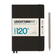 Leuchtturm1917: 120g Edition Plain Notebook (Black) - A5 Medium