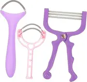 PAMINGONO 3Pcs Manual Facial Hair Remover Epilator Portable Spring Hair Removal Tool for Women for Chin Lip and Face Hair Cleaning Convenient and Easy to Use