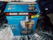 Black & Decker: NEW 8-Cup Electric Food Processor Chopper Shredder Slicer...