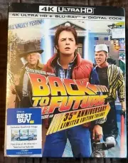 Back to The Future SteelBook UHD 4K Blu-ray 35th Anniversary Limited Edition