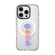 iPhone 16 Pro Clear Case MagSafe Compatible Mood Typography