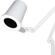 4BLANC® Alize Original Vacuum Nail Dust Collector for Pedicure & Manicure with Built-in Dimmable LED, Certified HEPA 11 Medical Grade Changeable Filter, and Universal Table Mount