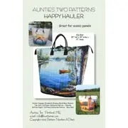 Happy Hauler Bag Pattern By Aunties Two Patterns Quilting Sewing Craft DIY