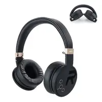 在飛比找Yahoo奇摩購物中心優惠-RASTO RS24 藍牙曜石黑摺疊耳罩式耳機