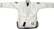 [Zed Honra] Men's Alpha Gi - Premium BJJ Kimono, Durable Pearl Weave and Rip Stop, Includes White Belt and Bag