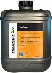 Rockstar TIME Saver 20L, Water Based Sealer Specifically Formulated for Concrete Pavers, Precast Products, Natural Stone & Terrazzo. Pre-Grout Release Sealer - Prepares The Stone Surface for Cleaning