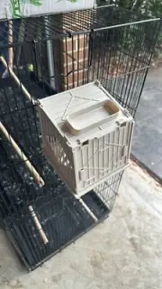 Finch Canary External Plastic Nest
