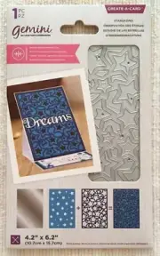 Crafters Companion Stargazing Create A Card Double Sided Papercraft Die