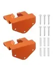 Garage Space Saver Wall Mounted Grass Trimmer Rack Storage Organizer 2 Pack