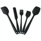 6 Pcs Silicone Silicone Spatula Non-Stick Baking Turner Baking Spatulas Baking