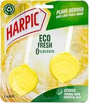 Harpic Eco Fresh Citrus Infused With Essential Oils Toilet Blocks (Pack of 2)