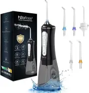 H2o floss Water Dental Flosser for Teeth Cordless 300ML Portable Waterproof New