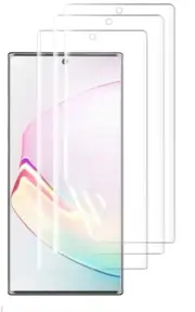 3 PACK Samsung Galaxy Note 10 Plus Screen Protector HD Clear Case Friendly US