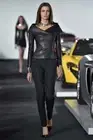 Ralph Lauren Collection Purple Label 2017 Runway Maxine Black Leather Jacket 4
