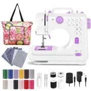 Dechow Sewing Machine for Beginners Electric Mini Portable 12 Built-in Stitch...