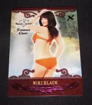 2015 Benchwarmer MIKI BLACK Treasure Chest #47 Pink/5 Playboy TRASHY Lingerie