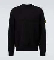 [Stone Island] Stone Island Compass cotton sweater AU 87 black