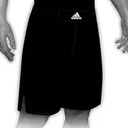 [adidas] | aA202s | Stock Competition Shorts | Wrestling | Boxing | BJJ | MMA | Elite Athletes Choice! (Black, 2XL)