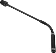 Totority Dynamic Gooseneck Microphone with 3 Pin XLR Male Connector Flexible Metal Hose for Dj Stage Performance Conference Bar Clear Sound
