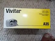 Vivitar A35 Splash Proof 35mm Point & Shoot Film Camera - NEW