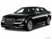 PAINTED CHRYSLER 300 REAR WINDOW SPOILER - GLOSS BLACK