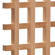 American Pro Decor Furniture Part 24"W Lattice Insert Panel Square Wood Red Oak