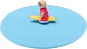 [Lurch] 210897 Bobby Board My Lid Beach Guard Glass Cover Made of 100% BPA-Free Premium Platinum Silicone, Diameter 10.5 cm