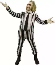 Michael Keaton As Beetlejuice Tim Burton 1988 Stripe Suit action figure 1/4