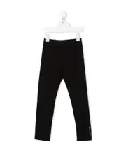 Logo casual pants 12 Black