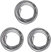Angoily Pcs Hi-fi Digital Coaxial Audio Cable Ft Length Dual Shielded Cords for Home Theater Tv Plated Connectors