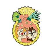 CHIP N DALE SUMMER DREAM ENAMEL PIN - FREE AU POST - AU STOCK