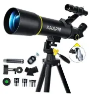 Telescope, 70mm Aperture 400mm AZ Mount Astronomical Refracting Telescopes