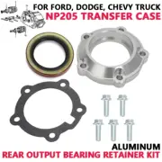 NP205 Transfer Case Billet Rear Output Bearing Retainer Kit For Chevy Dodge Ford
