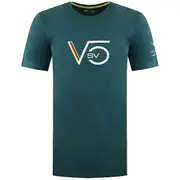 Aston Martin F1 Official Team Crew Neck Mens Vettel Driver T-Shirt AM21KTS26 Green M
