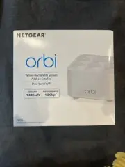 NETGEAR Orbi RBS10 AC1200 Dual-Band Mesh WiFi Add-on Satellite NEW!