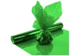 Christmas Green Cellophane Wrap Roll Translucent Green Cellophane Wrapping Pa...