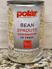 MW Polar Mung Bean Sprouts 15 oz Can Salad Stir fry Soup