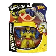 Heroes of Goo Jit Zu X-Men '97 Wolverine Stretchy Action Figure Marvel Logan